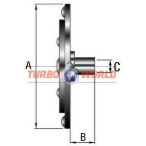 PIATTELLO AMMORTIZZATO FRIZ SD 7H15