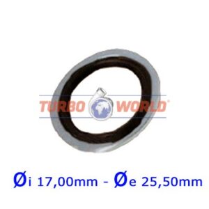 GUARNIZIONE RACC BLOCC COMPR GM DA 17MM
