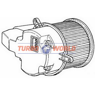 VENTILATORE ABITACOLO OPEL